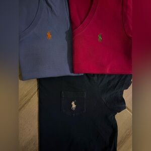 3 Total Women’s Ralph Lauren Sport Size Large Shirts
